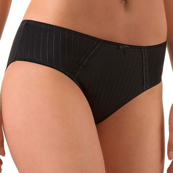 Felina Modern Weftloc Mini Panties Black