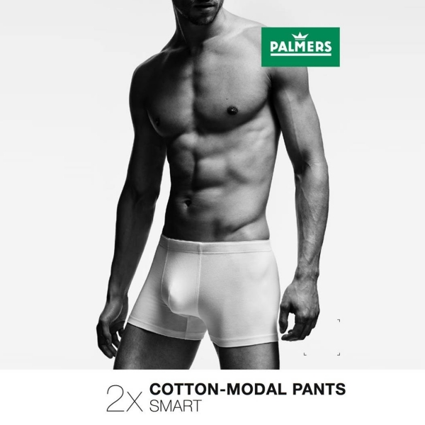 Palmers Smart Pants Boxer White