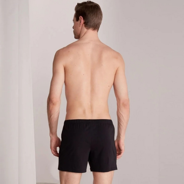 Palmers Sport Cotton Men's Boxer Blue/Black