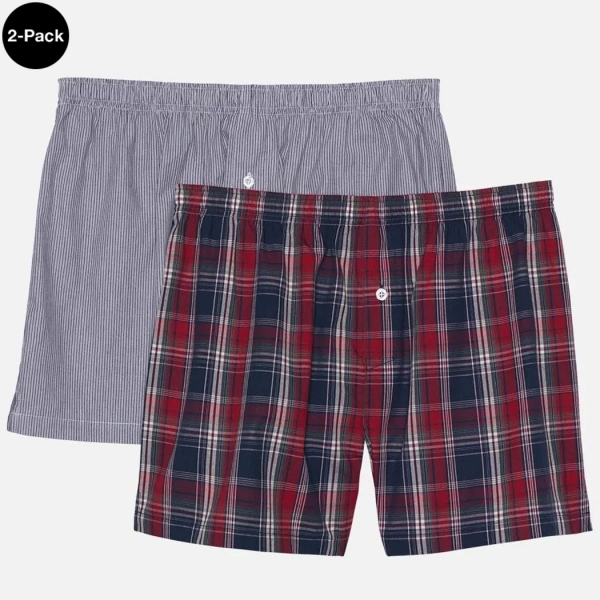 Palmers Twin Pack Men's Boxer Shorts Grey-Coloured