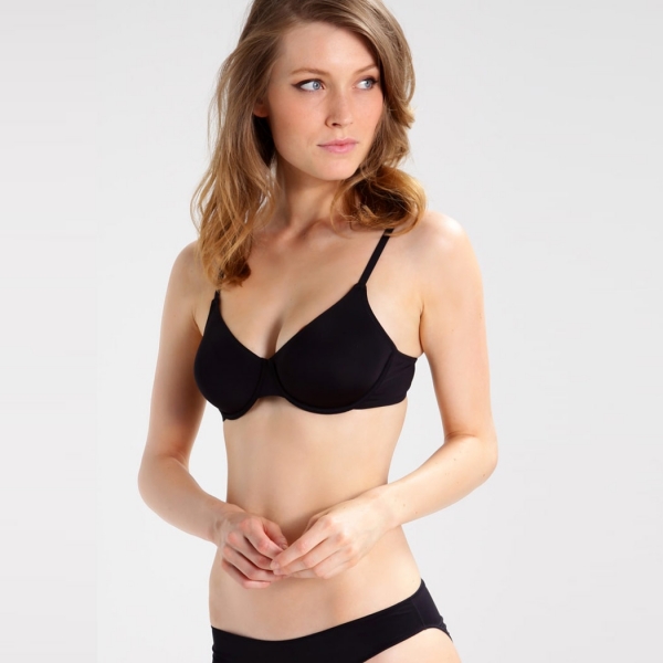 Palmers Micro Fine Underwired Bra Black