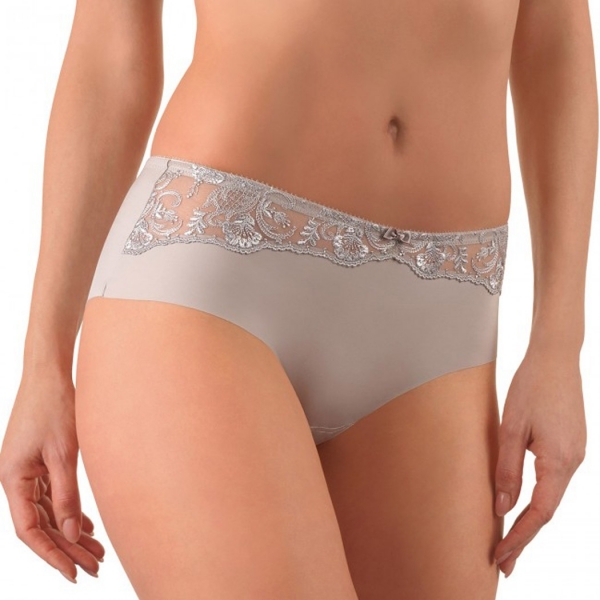 Conturelle by Felina Sentiments Panty Pearl Grey